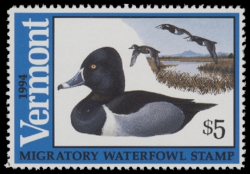 Picture of 1994 Vermont Duck Stamp MNH VF