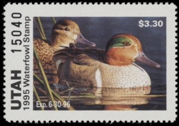 Picture of 1995 Utah Duck Stamp MNH VF