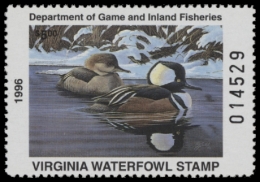 Picture of 1996 Virginia Duck Stamp MNH VF