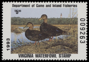 Picture of 1993 Virginia Duck Stamp MNH VF