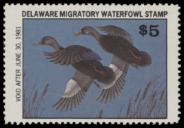 Picture of 1980 Delaware Duck Stamp - First of State MNH VF