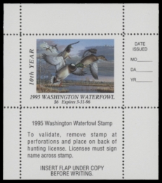 Picture of 1995 Washington Duck Stamp MNH VF