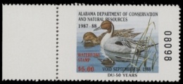 Picture of 1987 Alabama Duck Stamp MNH VF