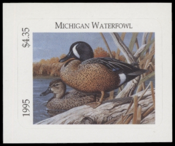 Picture of 1995 Michigan Duck Stamp MNH VF