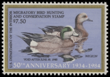 Picture of RW51 1984 Duck Stamp  MNH F-VF