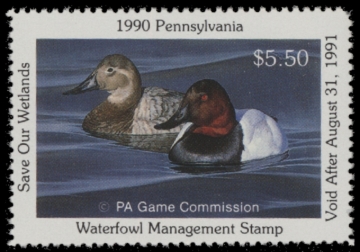 Picture of 1990 Pennsylvania Duck Stamp MNH VF