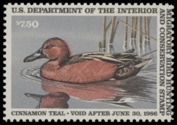 Picture of RW52 1985 Duck Stamp  MNH F-VF