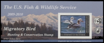 Picture of RW76A 2009 Duck Stamp  MNH F-VF