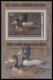 Picture of RW74B 2007 Duck Stamp  MNH F-VF