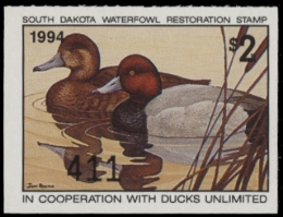 Picture of 1994 South Dakota Duck Stamp MNH VF
