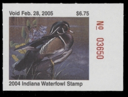 Picture of 2004 Indiana Duck Stamp MNH VF