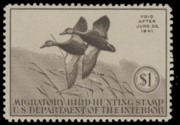 Picture of RW7 1940 Duck Stamp  MLH F-VF