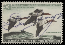 Picture of RW32 1966 Duck Stamp  Used F-VF