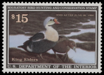 Picture of RW58 1991 Duck Stamp  MNH F-VF