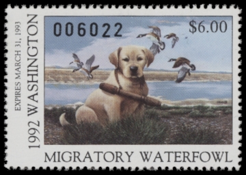 Picture of 1992 Washington Duck Stamp MNH VF