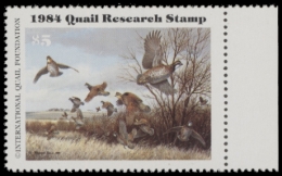 Picture of 1984 International Quail Federation Research MNH VF