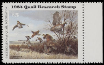 Picture of 1984 International Quail Federation Research MNH VF