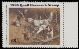 Picture of 1985 International Quail Federation Research MNH VF