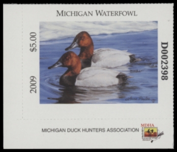 Picture of 2009 Michigan Duck Stamp MNH VF