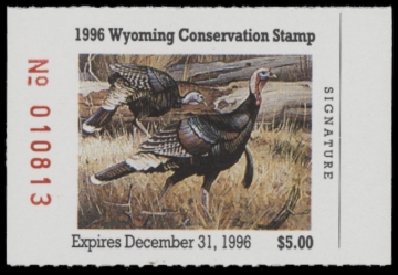Picture of 1996 Wyoming Duck Stamp
