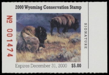 Picture of 2000 Wyoming Duck Stamp