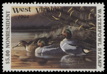 Picture of 1994 West Virginia Duck Stamp