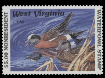 Picture of 1996 West Virginia Duck Stamp