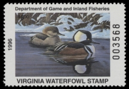 Picture of 1996 Virginia Duck Stamp