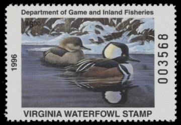 Picture of 1996 Virginia Duck Stamp