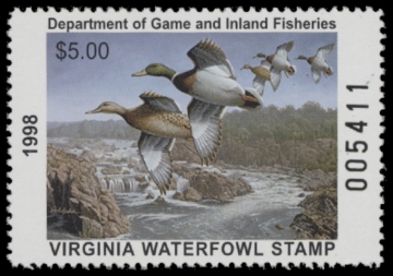 Picture of 1998 Virginia Duck Stamp