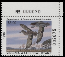 Picture of 1999 Virginia Duck Stamp