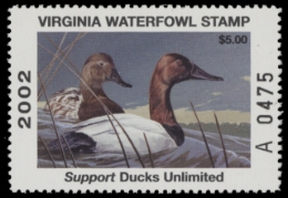 Picture of 2002 Virginia Duck Stamp