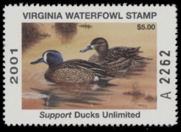 Picture of 2001 Virginia Duck Stamp