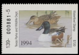 Picture of 1994 Texas Duck Stamp