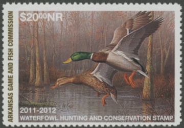 Picture of 2011 Arkansas Duck Stamp