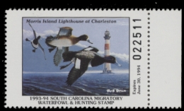 Picture of 1993 South Carolina Duck Stamp