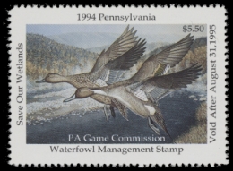 Picture of 1994 Pennsylvania Duck Stamp