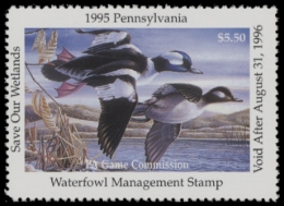 Picture of 1995 Pennsylvania Duck Stamp