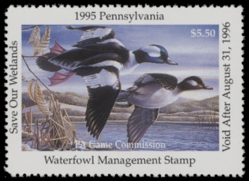 Picture of 1995 Pennsylvania Duck Stamp