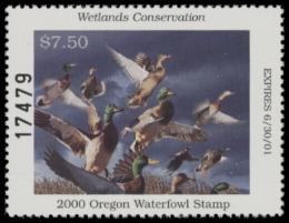 Picture of 2000 Oregon Duck Stamp