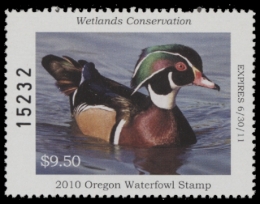 Picture of 2010 Oregon Duck Stamp
