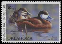 Picture of 1995 Oklahoma Duck Stamp
