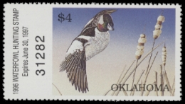 Picture of 1996 Oklahoma Duck Stamp