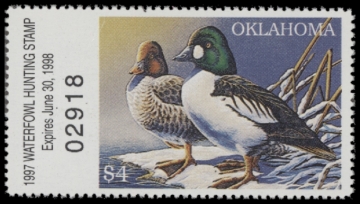 Picture of 1997 Oklahoma Duck Stamp