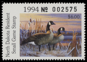 Picture of 1994 North Dakota Duck Stamp