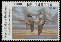 Picture of 2000 North Dakota Duck Stamp