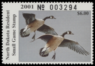 Picture of 2001 North Dakota Duck Stamp