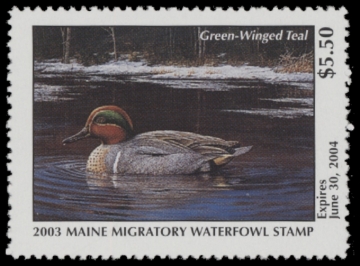 Picture of 2003 Maine Duck Stamp