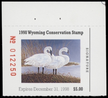 Picture of 1998 Wyoming Duck Stamp
