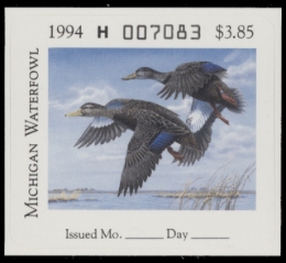 Picture of 1994 Michigan Duck Stamp